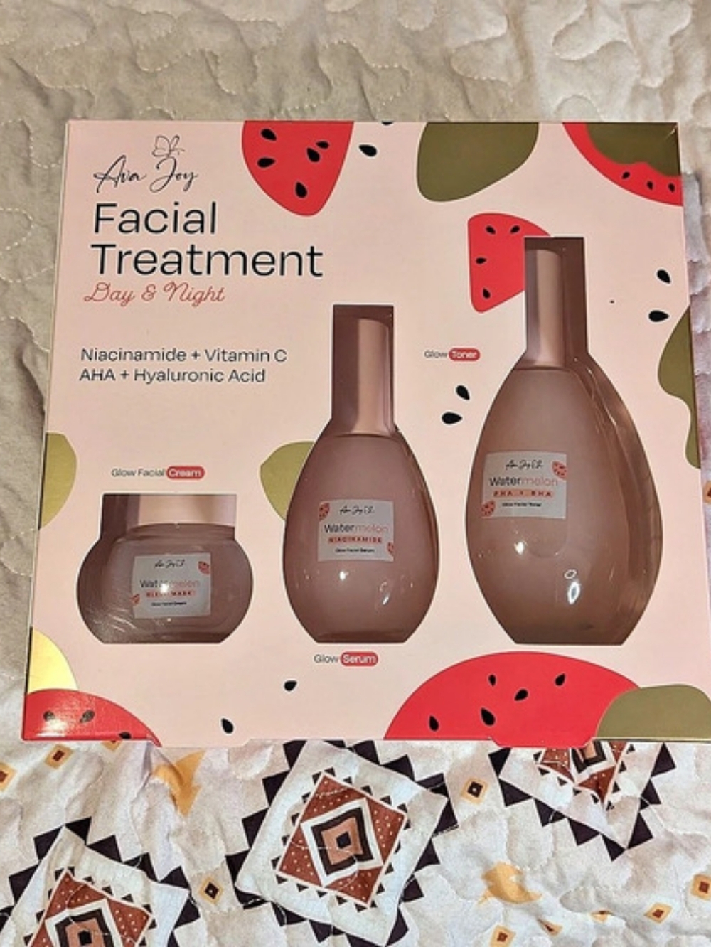 Ava Joy Watermelon Facial Treatment Day & Night Set